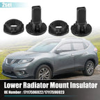 2X Upper Radiator Mount Bushing Bracket with Support Sleeve for BMW 228i (2014–2019)