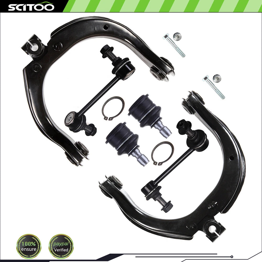 6pc Control Arm Ball Joint Kit for Chevrolet Trailblazer GMC Envoy (2002–2009)