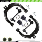 6pc Control Arm Ball Joint Kit for Chevrolet Trailblazer GMC Envoy (2002–2009)