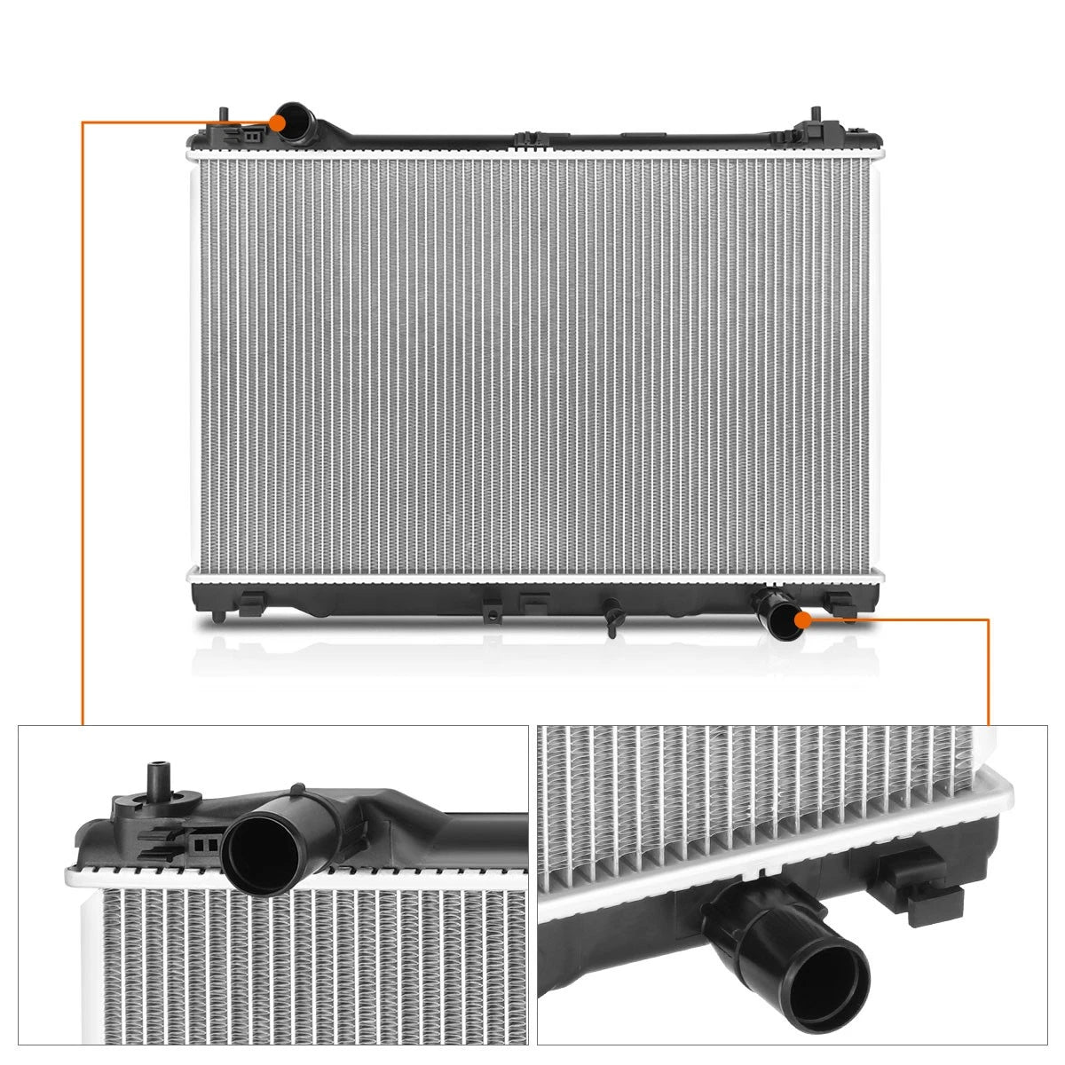 Aluminum Cooling Radiator DPI-13570 for Lexus RC350 RC300 (2015–2017)