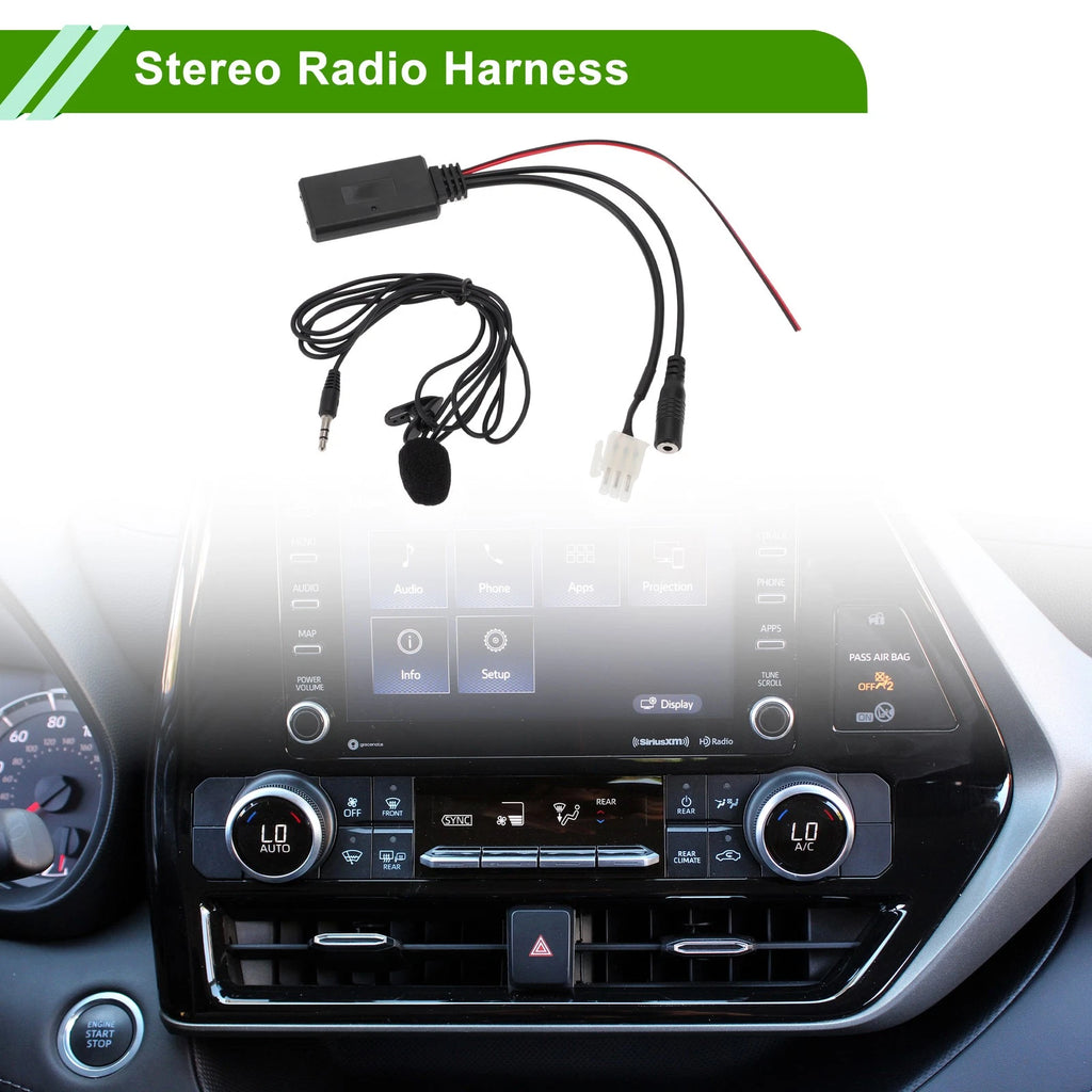 Stereo Radio Harness for Honda GL1800 (2001–2017) with Microphone