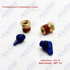 2Pcs Exhaust Manifold Drain Plug Kit for Volvo Penta 4.3L-8.2L (479956, 13982)