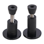 Set of 2 Rubber Bar End Hand Grips for Motorbike (22mm Diameter)
