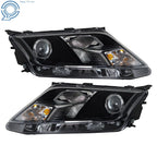2X Halogen Headlights for Ford Fusion (2010-2012) Chrome