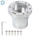 Steering Wheel Hub Adapter for EZgo RXV/TXT Golf Cart (2008–2023) Chrome