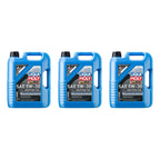 Set of 3 Liqui Moly 5W-30 Longtime High Tech Engine Motor Oil (15L)