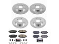 Front and Rear Brake Pad and Rotor Kit for Mazda CX-3 (2019–2021) BC844RH