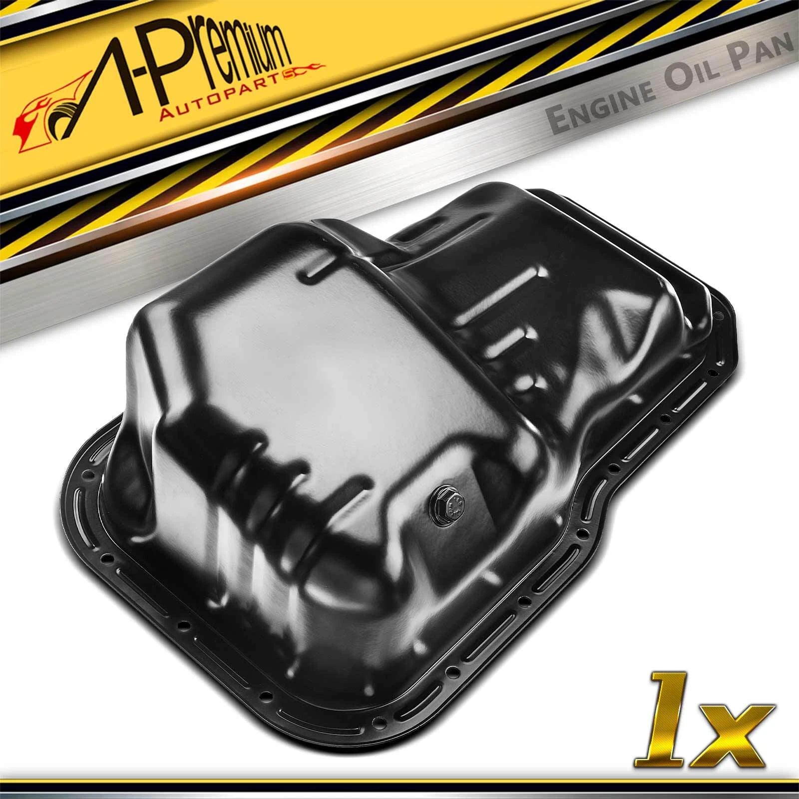 Engine Oil Pan with Drain Plug for Toyota Camry & Solara (1992-2001)