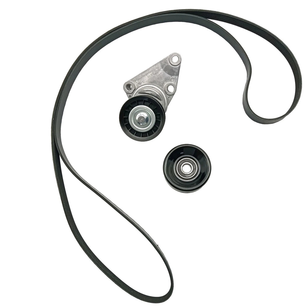 Serpentine Belt Tensioner Pulley Kit for Chevy Silverado GMC Sierra (2007–2014)
