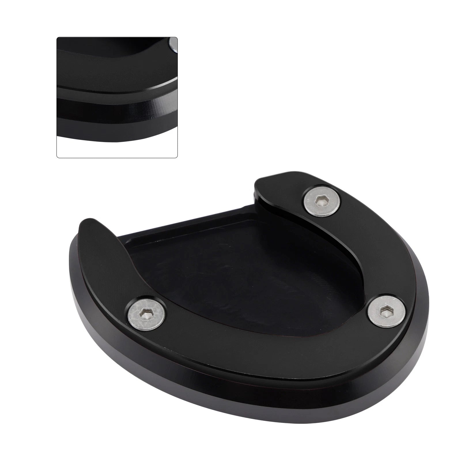 Kickstand Enlarger Plate Pad for Triumph Bonneville Bobber T100 T120 (2018–2020)