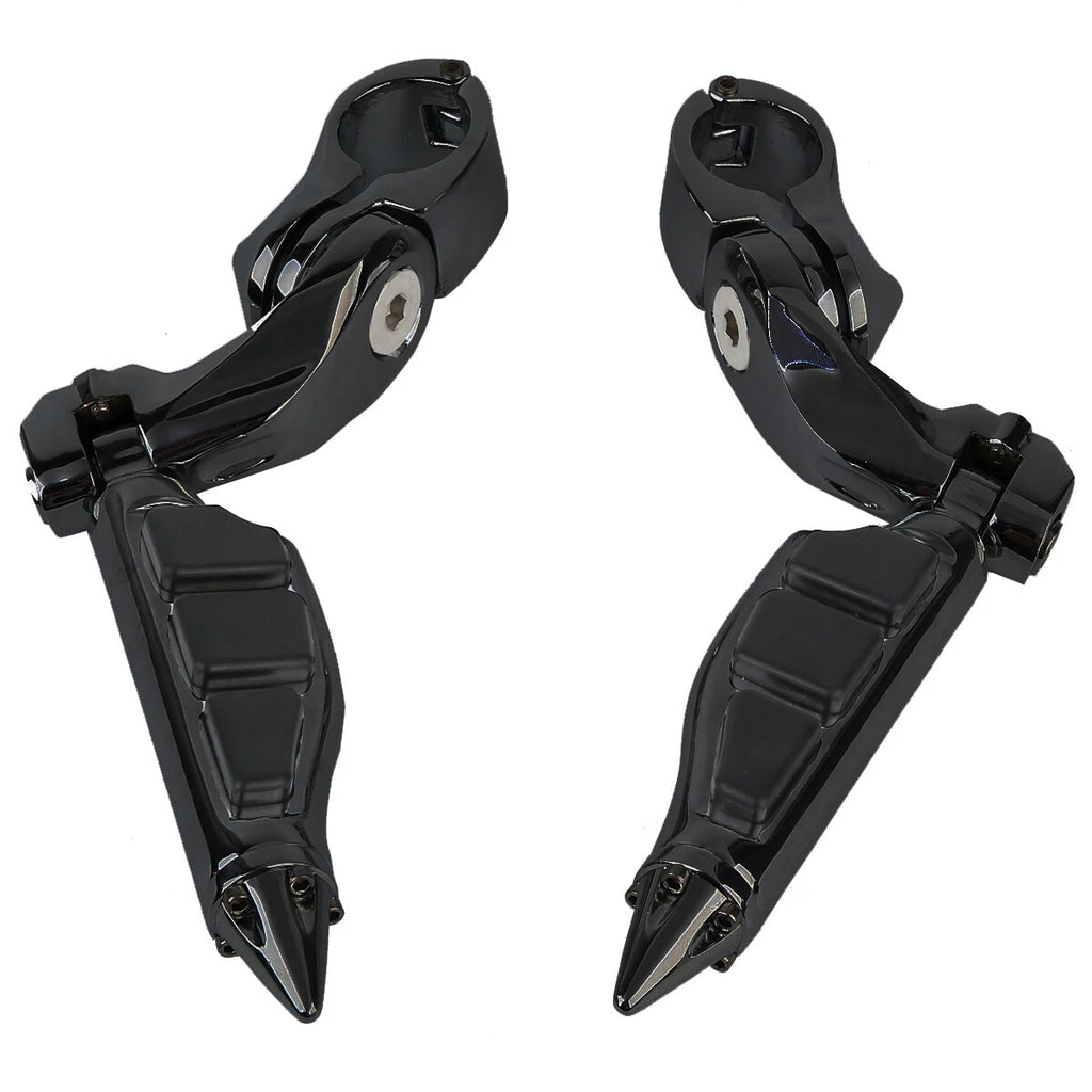 1.25'' Highway Bar Footpegs for Harley Touring Dyna Softail