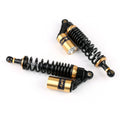 2X 400mm Motorcycle Shock Absorber Rear Suspension BK&GD