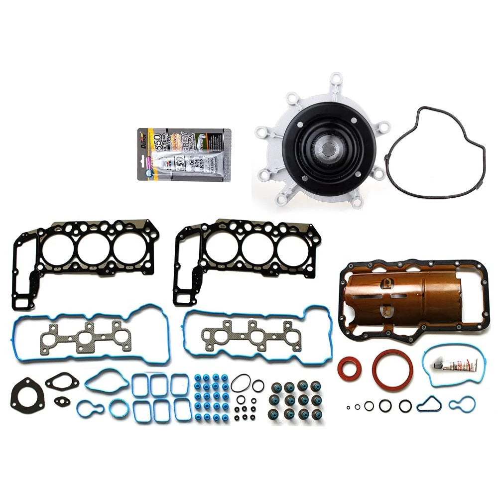 Full Gasket Set & Water Pump for Dodge Nitro 3.7L (2007–2009)