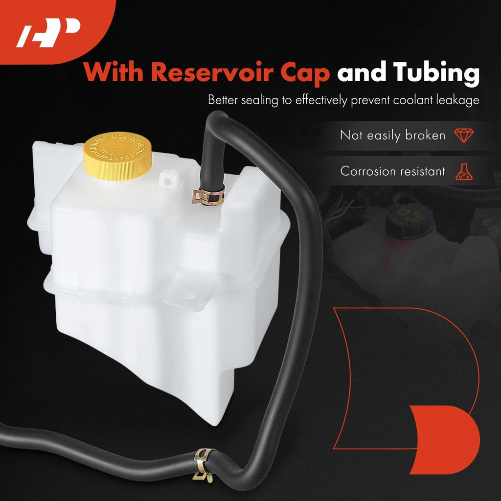 Coolant Reservoir Tank w/ Cap & Hose for Nissan Maxima