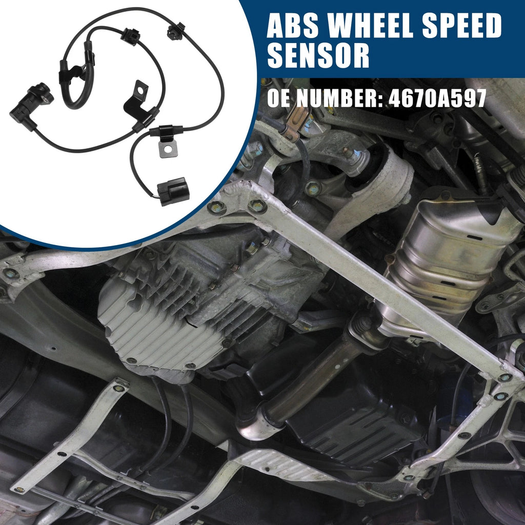 ABS Wheel Speed Sensor No.4670A597 for Mitsubishi L200 (2012–2015) Rear Left