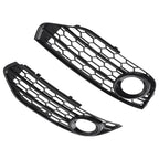 Fog Grille Cover Pair for Audi A4 B8 Allroad (2010–2015)