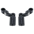 1-1/4" Short Angled Highway Engine Guard Footpeg Mount for Harley
