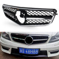 Grille for Mercedes Benz C Class W204 C180 C200 C260 C63 (2007-2014) Chrome