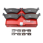 TRW Pro Rear Metallic Slotted Brake Pads for Ford F150 (2015–2023)