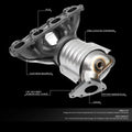 Catalytic Converter Manifold for Honda Civic/Del Sol (1996–2000) D16Y7