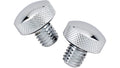 Chrome Knurled Bolt Kit for Harley Davidson Softail