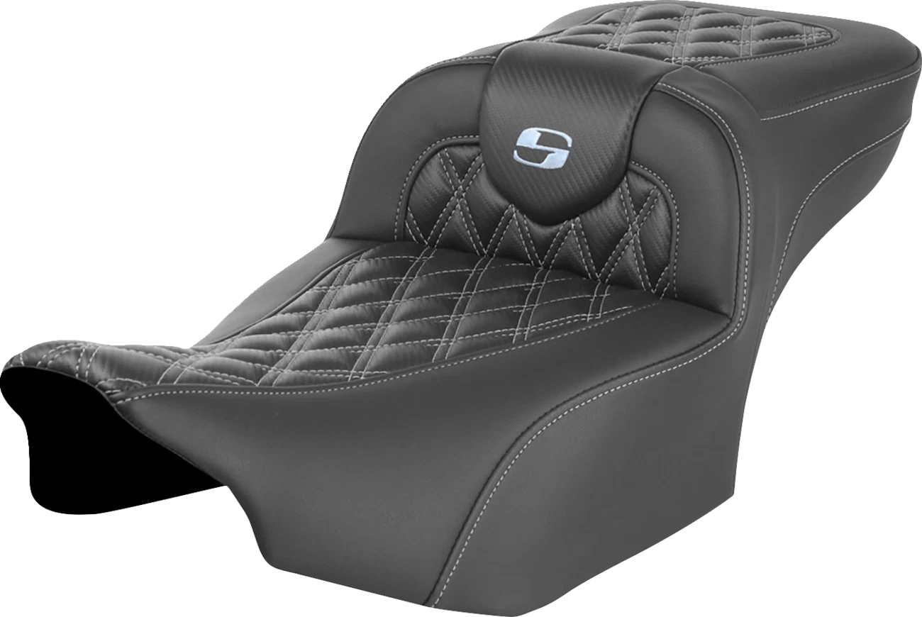 SADDLEMEN Roadsofa Extended Reach Seat for Harley Davidson