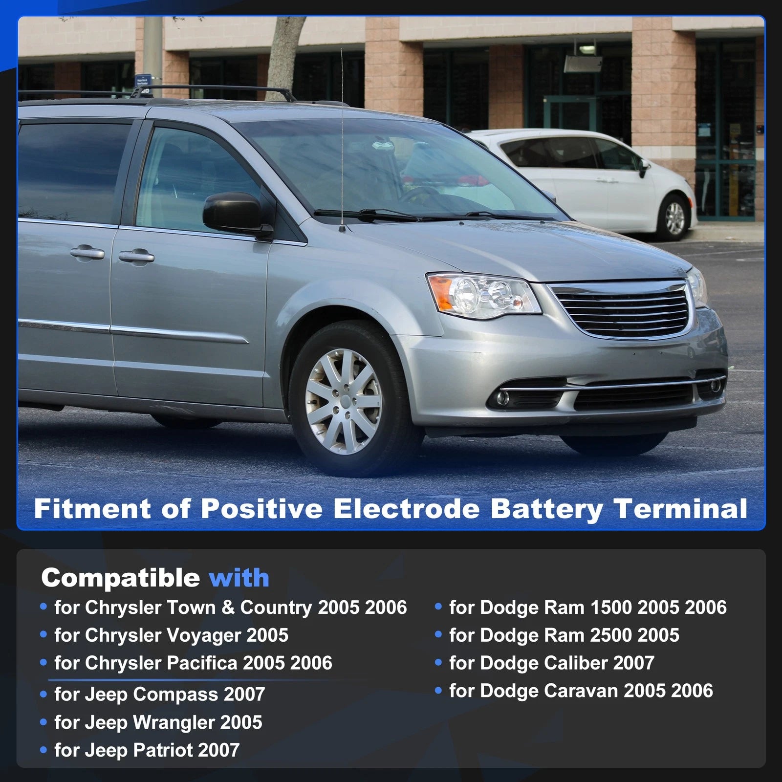 Positive Battery Terminal for Chrysler Town & Country (2005–2006) 926496