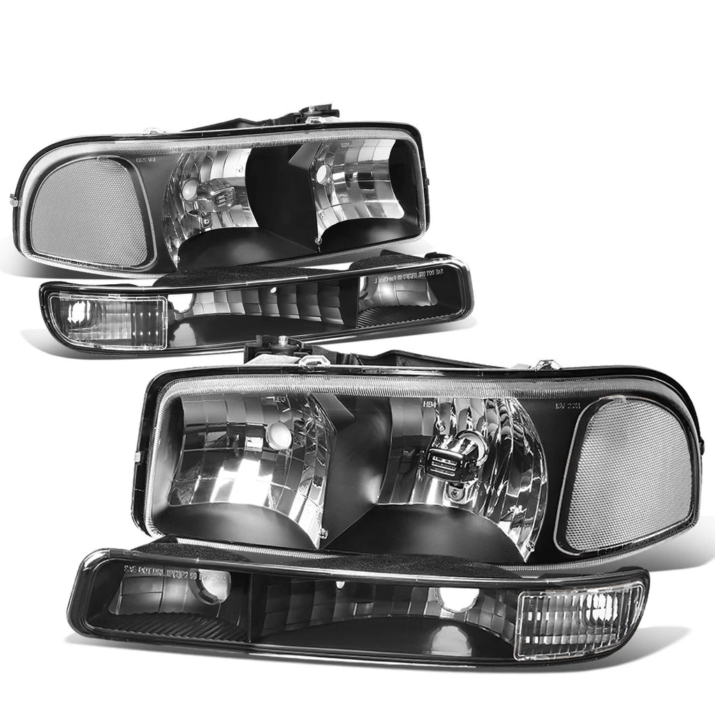 LED Fog Light Kit for GMC Sierra/Yukon (1999–2006) - Black Housing, Smoke