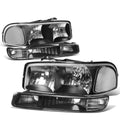 LED Fog Light Kit for GMC Sierra/Yukon (1999–2006) - Black Housing, Smoke