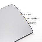 Left Upper White Mirror Glass for Ford Transit (2002–2009)