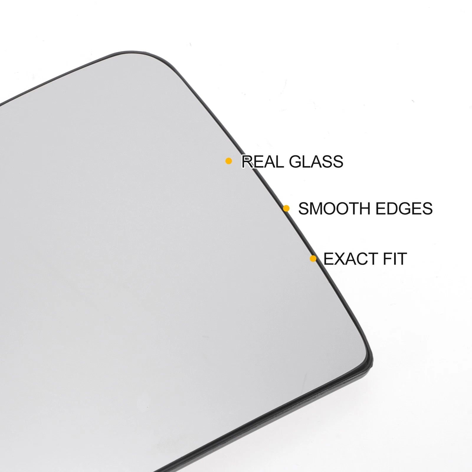 Left Upper White Mirror Glass for Ford Transit (2002–2009)