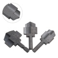 Set of 3 Stepped Drill Bits for PPR Water Pipes - Hexagon Shank