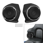 Black King Rear Speakers for Harley Davidson Touring (2014–2024)