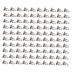 100pcs Fender Liner Clip Fasteners for Buick Cadillac