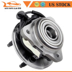 2 Front Wheel Hub Bearing Assembly for Ford Ranger, Mazda B3000, B4000 (w/ ABS, 4WD)