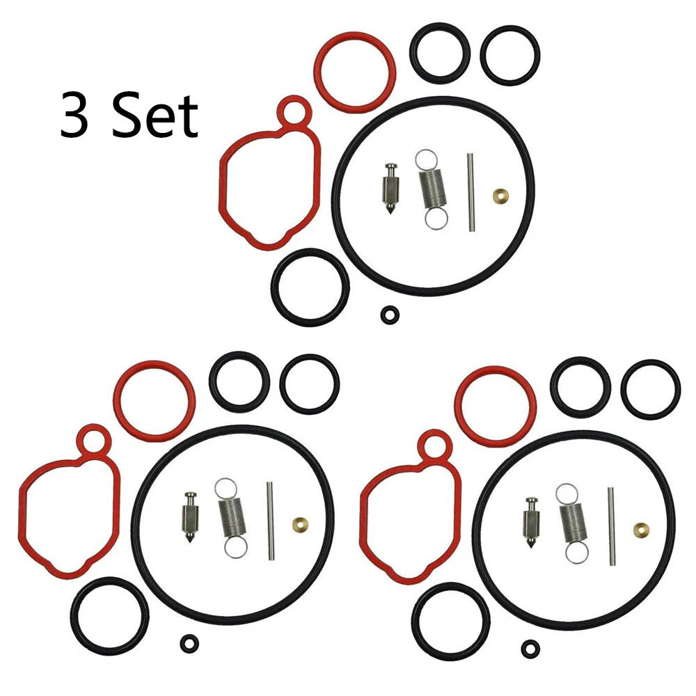 3X Carburetor Kit for B&S 590589, 08P502, 093J02 (Lawn Mower)