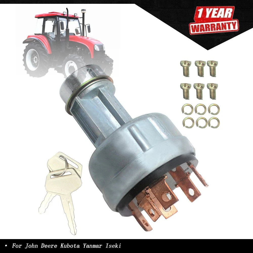 Ignition Starter Key Switch for John Deere 850 950 1050