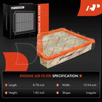 Engine & Activated Carbon Cabin Air Filter for Chevy Equinox GMC (2010â2017)