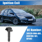 Ignition Coil 2X for Honda Civic (2006–2011) 30520-RNA-A01 099700-101 UF582