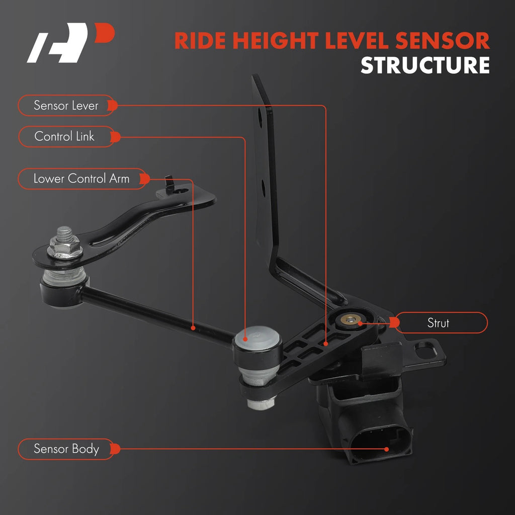 2X Front Side Ride Height Level Sensor for Kia Borrego (2009-2011)