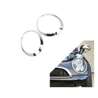 Chrome Headlight Ring Trim Bezel Cover for Mini Cooper (2002-2023)