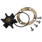 Impeller Repair Service Kit for Westerbeke Sea Water Pump (32620, 032620)