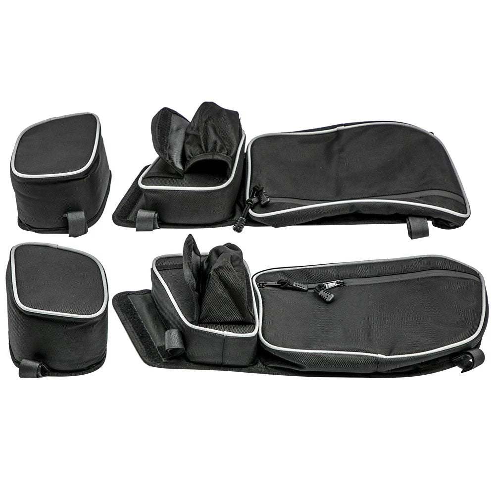 Set of 2 Black UTV Door Storage Bags for Can-Am Maverick X3 Turbo (2017–2021)