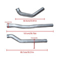 3" Exhaust Pipe Kit for Dodge Ram 1500, Jeep Grand Cherokee (2014–2018)