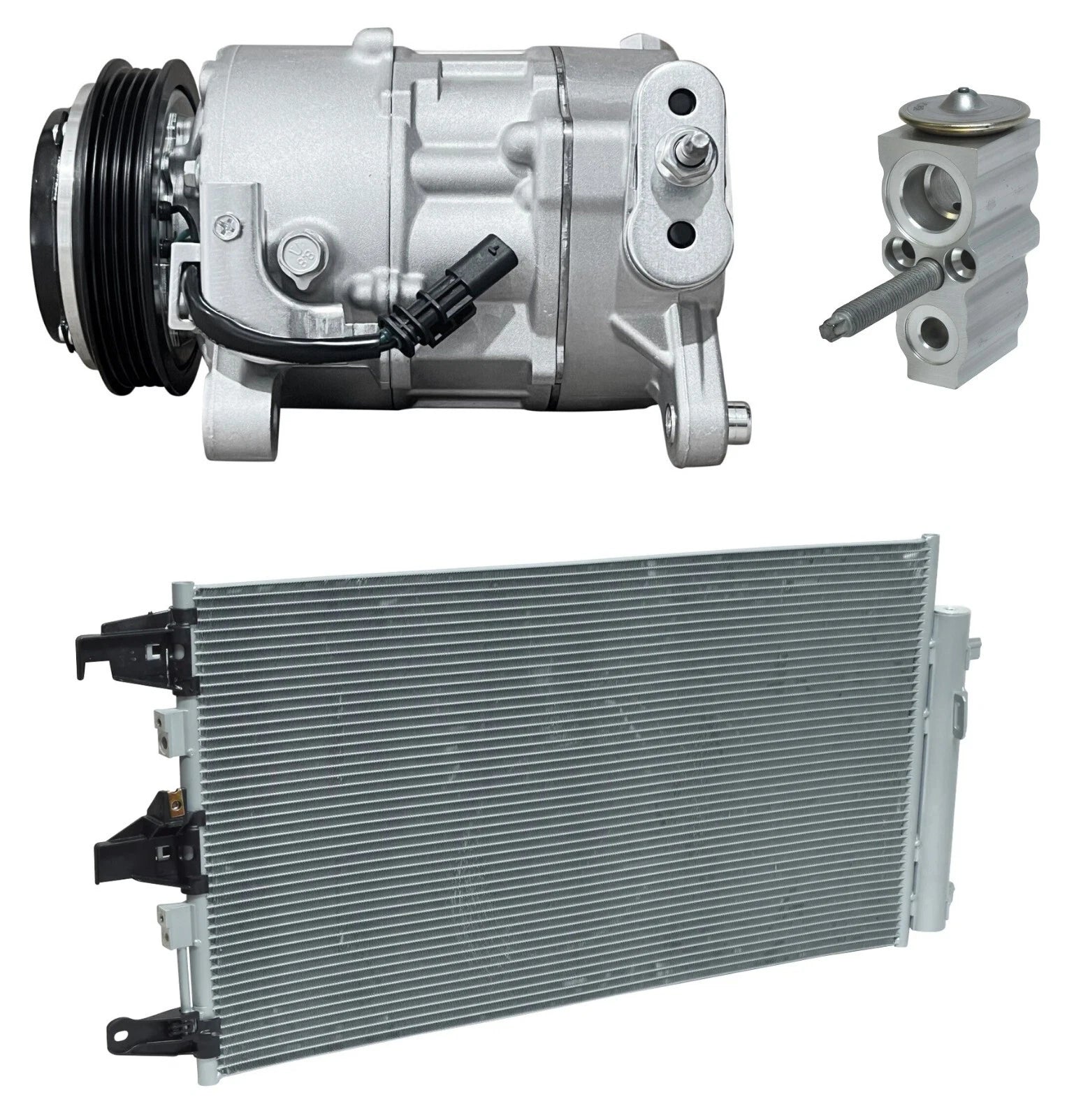 AC Compressor Kit With Condenser for Cadillac Escalade 6.2L (2022–2023)