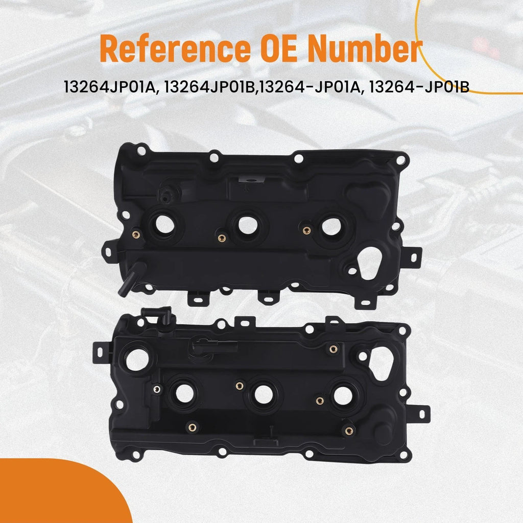 Engine Valve Cover for Nissan Quest 3.5L DOHC (2011–2014) 13264JP01A Black