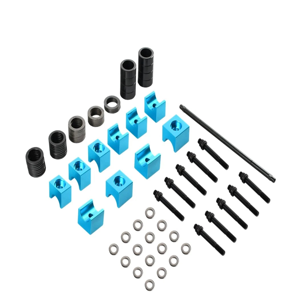 Set of 16 Stainless Steel Roller Rocker Arms for Mopar Chrysler SB 318 340 360