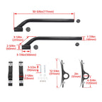 Fender Mounting Kit for Universal Vehicles (Powder Coated Steel)