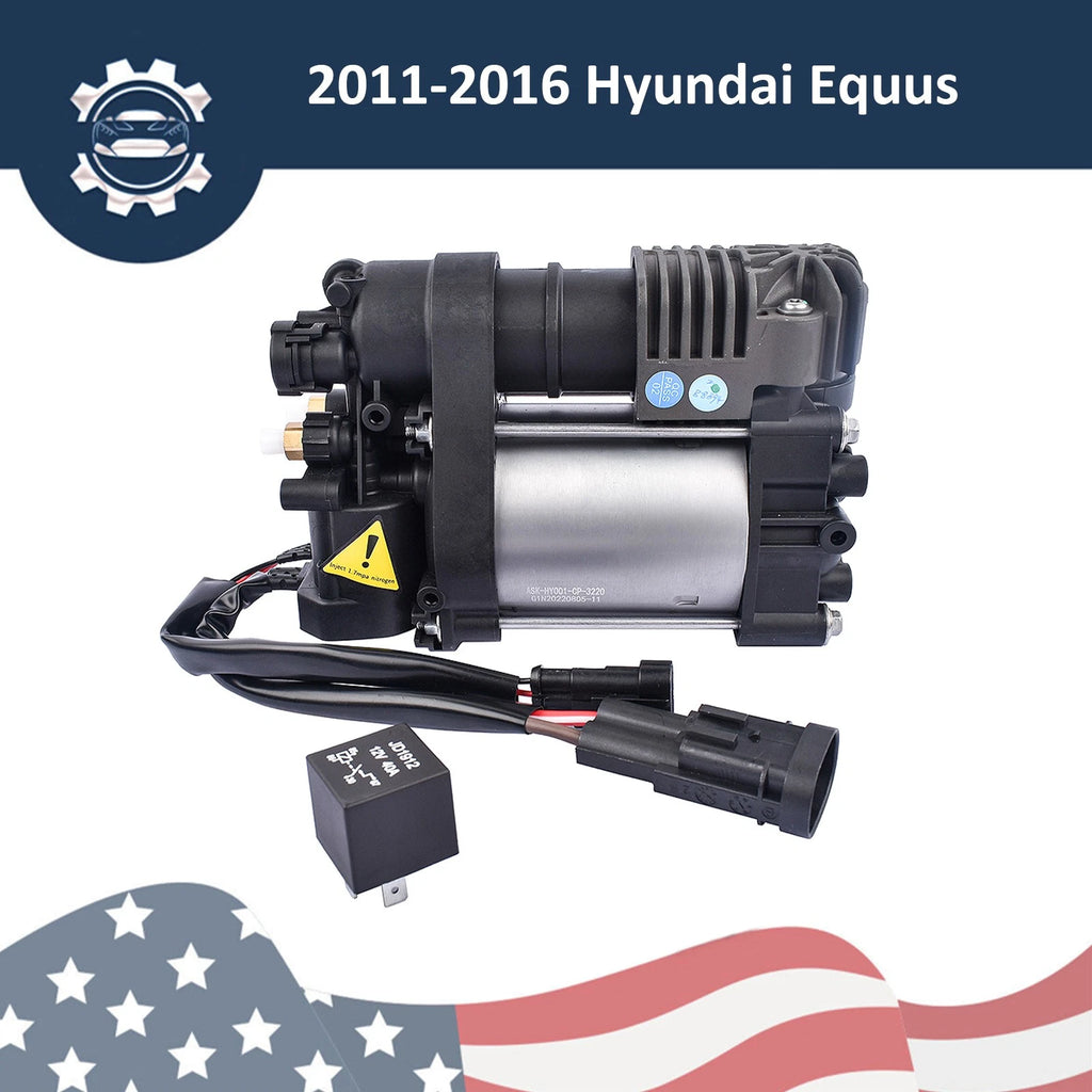 Air Suspension Compressor Pump for Hyundai Equus (2011–2016) 558813M000 558803N000