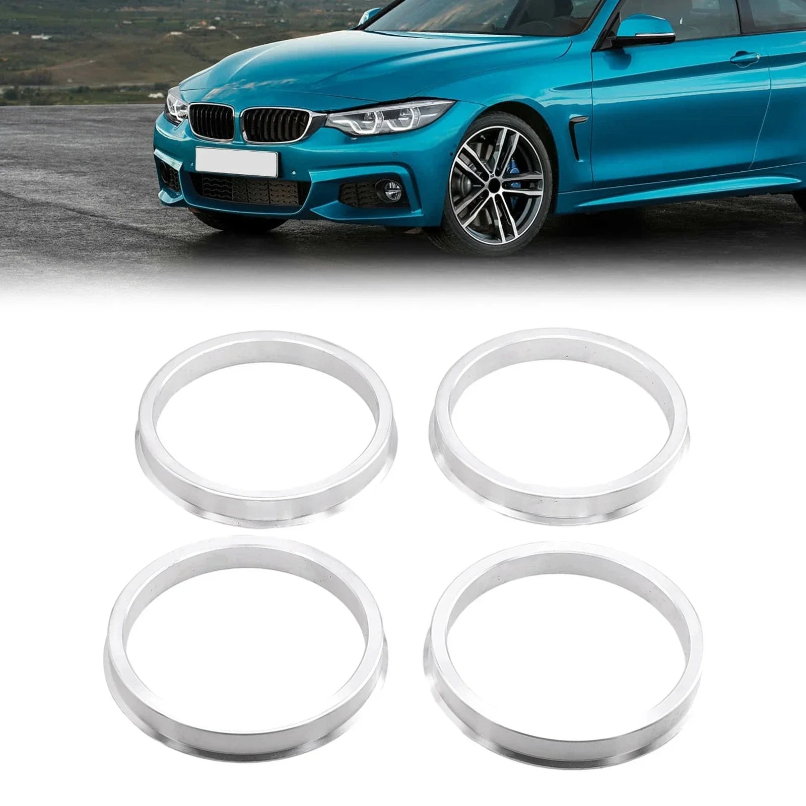 Hub Centric Rings 64 1mm to 73 1mm Bore for Car